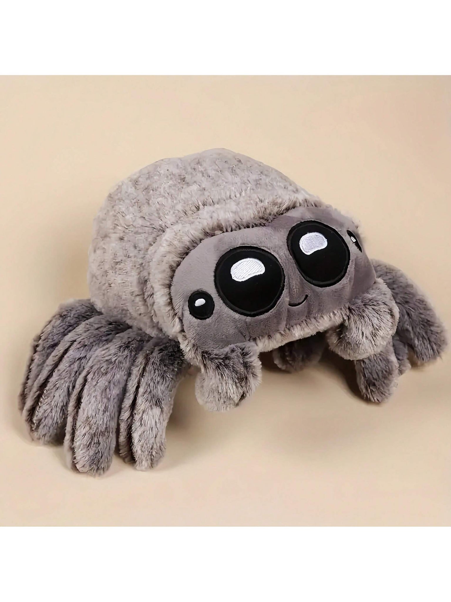 AOGER 1PC Plush Cute Spider Doll Little Spider Lucas Spider Doll Doll Lucas Spider Black And White Spider Plush Toy Doll,Toys,Plush,Spider Multicolor