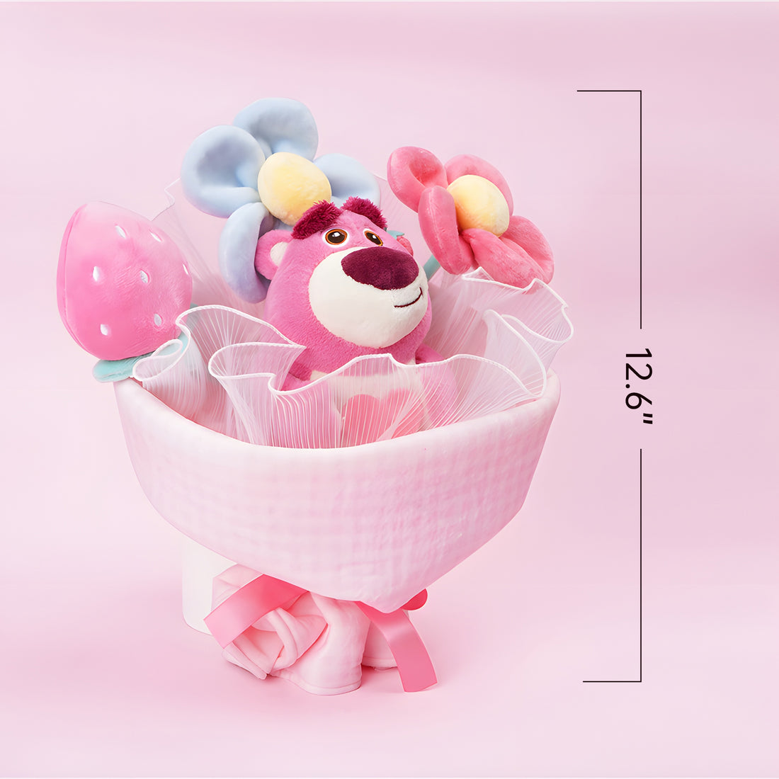 Disney Plush Bouquet Girls Gift - Lotso & Winnie the Pooh